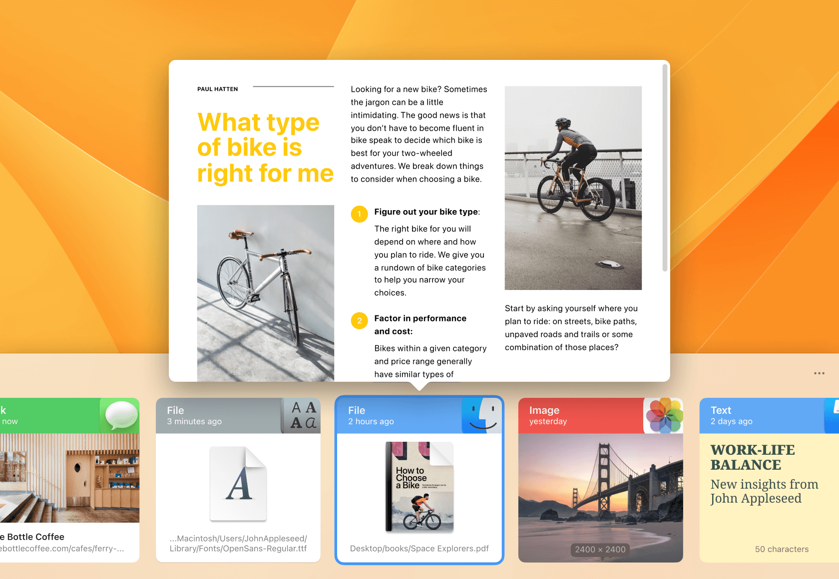 预览和编辑项目